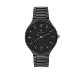 Titan Men's Watch Black Dial Black Stainless Steel  Strap Watch, 90014KC01
